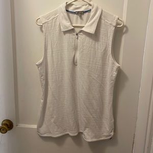 T by Talbots sleeveless polo